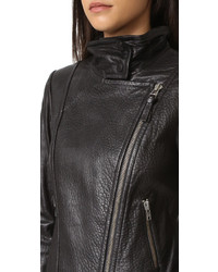 Mackage Lisa Pebbled Leather Jacket