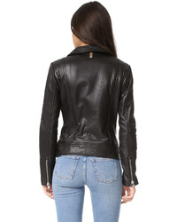 Mackage Lisa Pebbled Leather Jacket