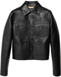Michael Kors Michl Kors Bonded Leather Jacket