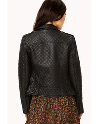 Forever 21 Moto Chic Faux Leather Jacket