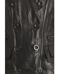 3.1 Phillip Lim Moto Leather Ruffle Jacket