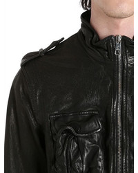 Neil Barrett Multi Pocket Leather Jacket