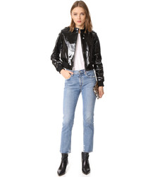 Alice + Olivia Nixon Patent Leather Jacket