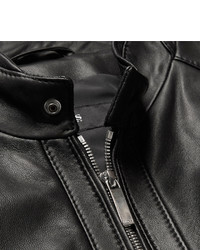 Hugo Boss Nortilo Slim Fit Leather Jacket