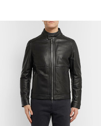 Hugo Boss Nortilo Slim Fit Leather Jacket