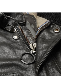 Belstaff Panther Slim Fit Belted Leather Jacket