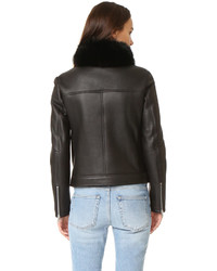 Theory Pomono Leather Jacket