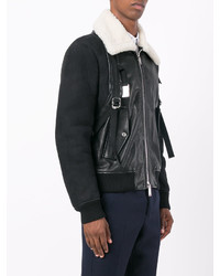 DSQUARED2 Shearling Collar Jacket