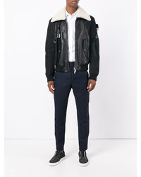 DSQUARED2 Shearling Collar Jacket