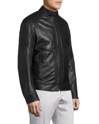Strellson Shield Perforated Leather Jacket