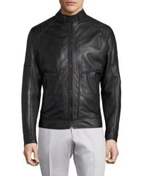 Strellson Shield Perforated Leather Jacket