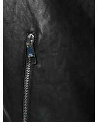 Neil Barrett Zip Detail Leather Jacket