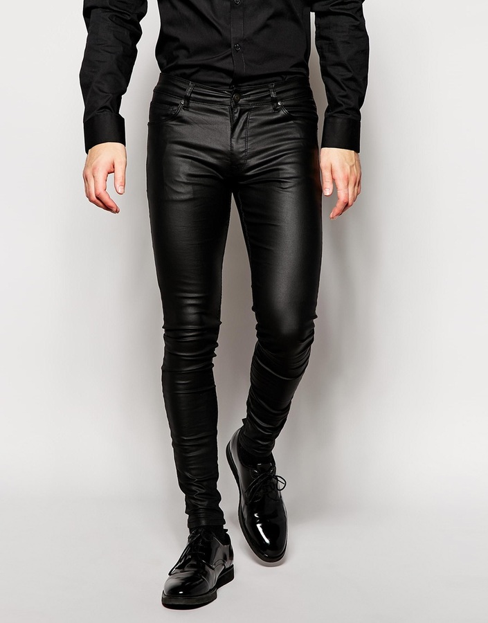 skinny leather jeans