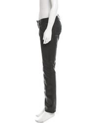 Dsquared2 Coated Straight Leg Jeans