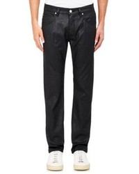 Helmut Lang Coated Twill Jeans Colorless