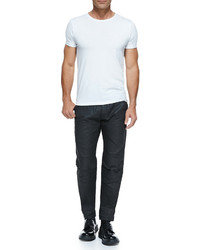 G Star G Star Black Coated 5620 Tapered Jeans