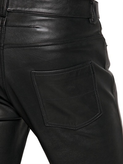 Givenchy 18cm Slim Fit Nappa Leather Jeans, $3,550 | LUISAVIAROMA ...
