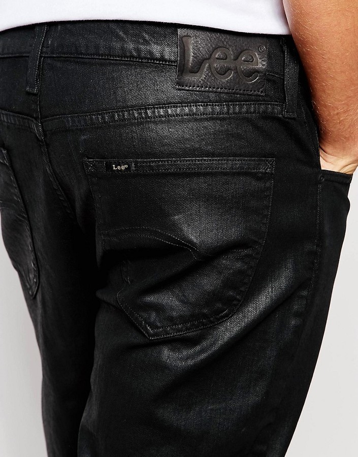 lee arvin jeans black