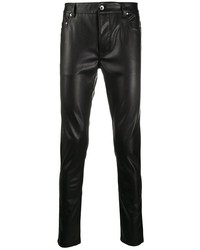 Rick Owens DRKSHDW Leather Look Slim Fit Jeans
