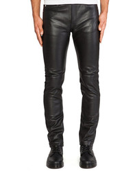 McQ by Alexander McQueen Mcq Alexander Mcqueen Leather Skinny Jeans