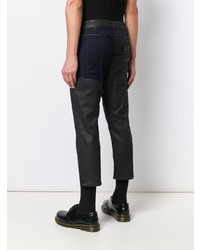 Rick Owens Panelled Cropped Jeans