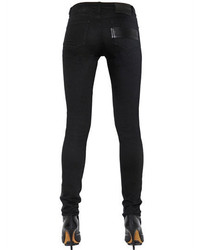 Givenchy Stretch Nappa Leather Denim Jeans