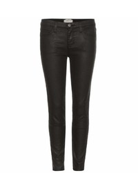 Current/Elliott The Stiletto Skinny Coated Jeans