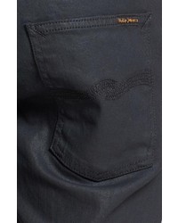 Nudie Jeans Thin Finn Coated Skinny Fit Jeans
