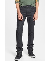 Nudie Jeans Thin Finn Coated Skinny Fit Jeans