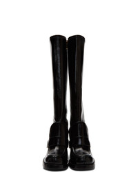 Chloé Black Shiny Tall Boots