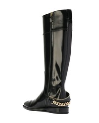 Lanvin Chain Embellished Boots