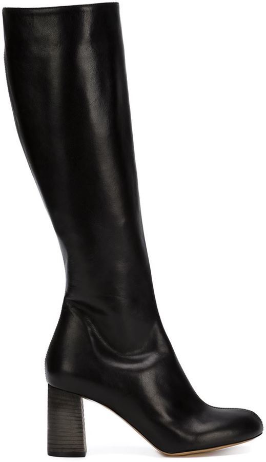 Chloé Knee High Boots, $1,144 | farfetch.com | Lookastic