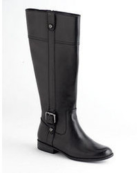 Anne Klein Ciji Leather Knee High Boots