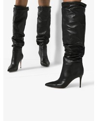 Gianvito Rossi Crinkle Effect 85mm Heeled Boots