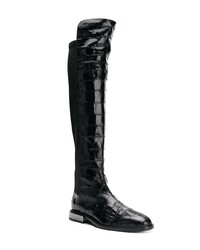 Alberto Gozzi Embossed Detail Boots