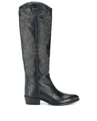 Twin-Set Embroidered Knee Length Boots