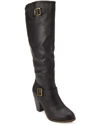 Forever 21 Faux Leather Knee High Boots
