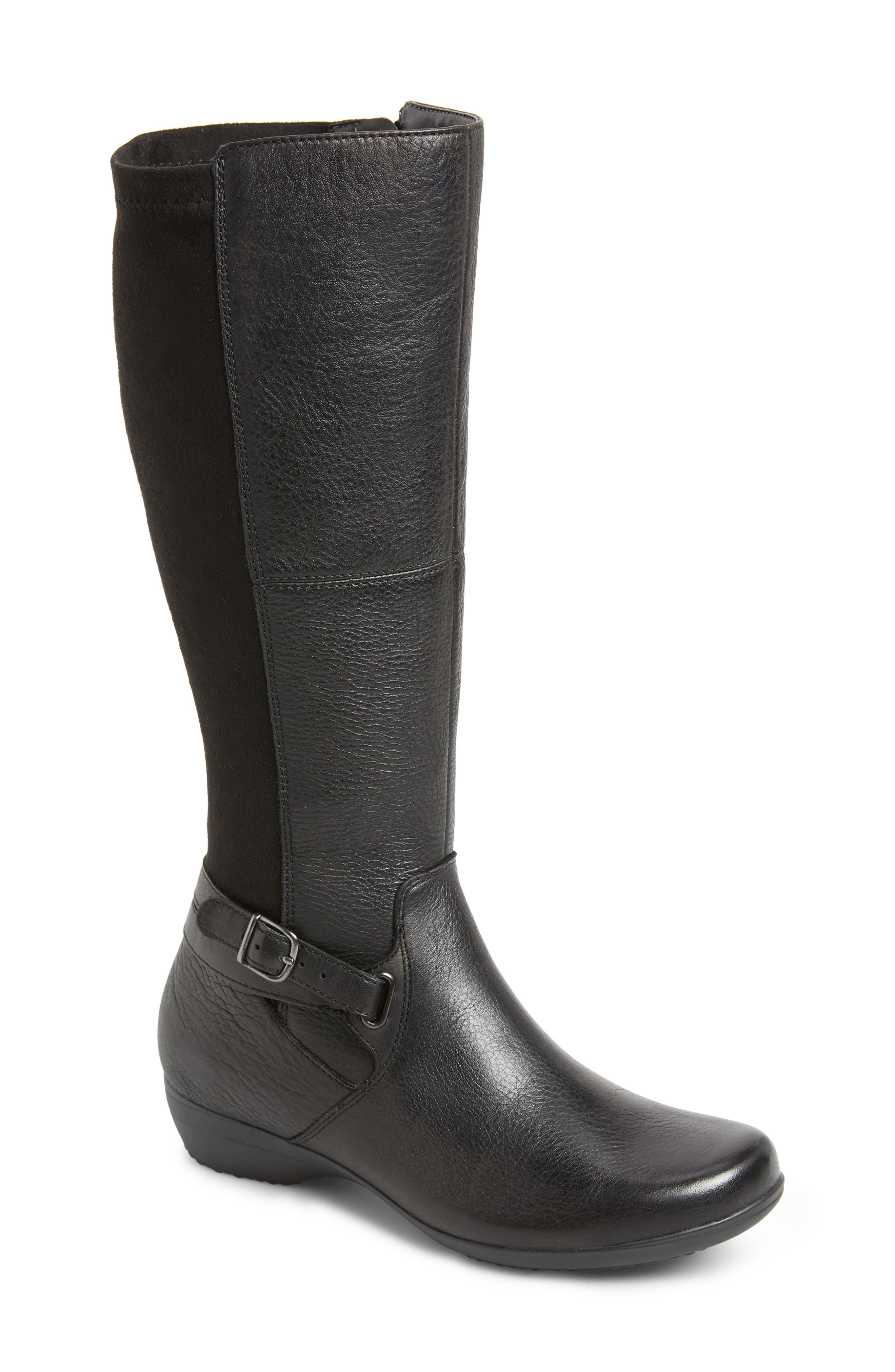 Dansko Francesca Knee High Riding Boot, $199 | Nordstrom | Lookastic.com