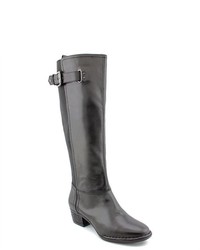 Giani Bernini Palomah Black Leather Fashion Knee High Boots