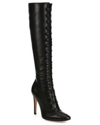 Gianvito Rossi Imperia Leather Knee High Boots