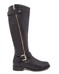 Forever 21 Knee High Faux Leather Boots