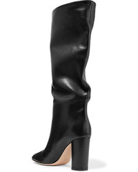 Gianvito Rossi Laura 85 Leather Knee Boots