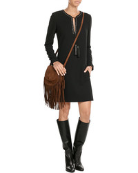 Sergio Rossi Leather Knee Boots