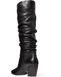 Prada Leather Knee Boots