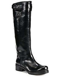 CNC Costume National Leather Knee High Boots
