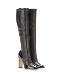 Dolce & Gabbana Leather Knee High Boots