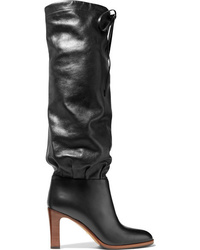 Gucci Lisa Leather Knee Boots