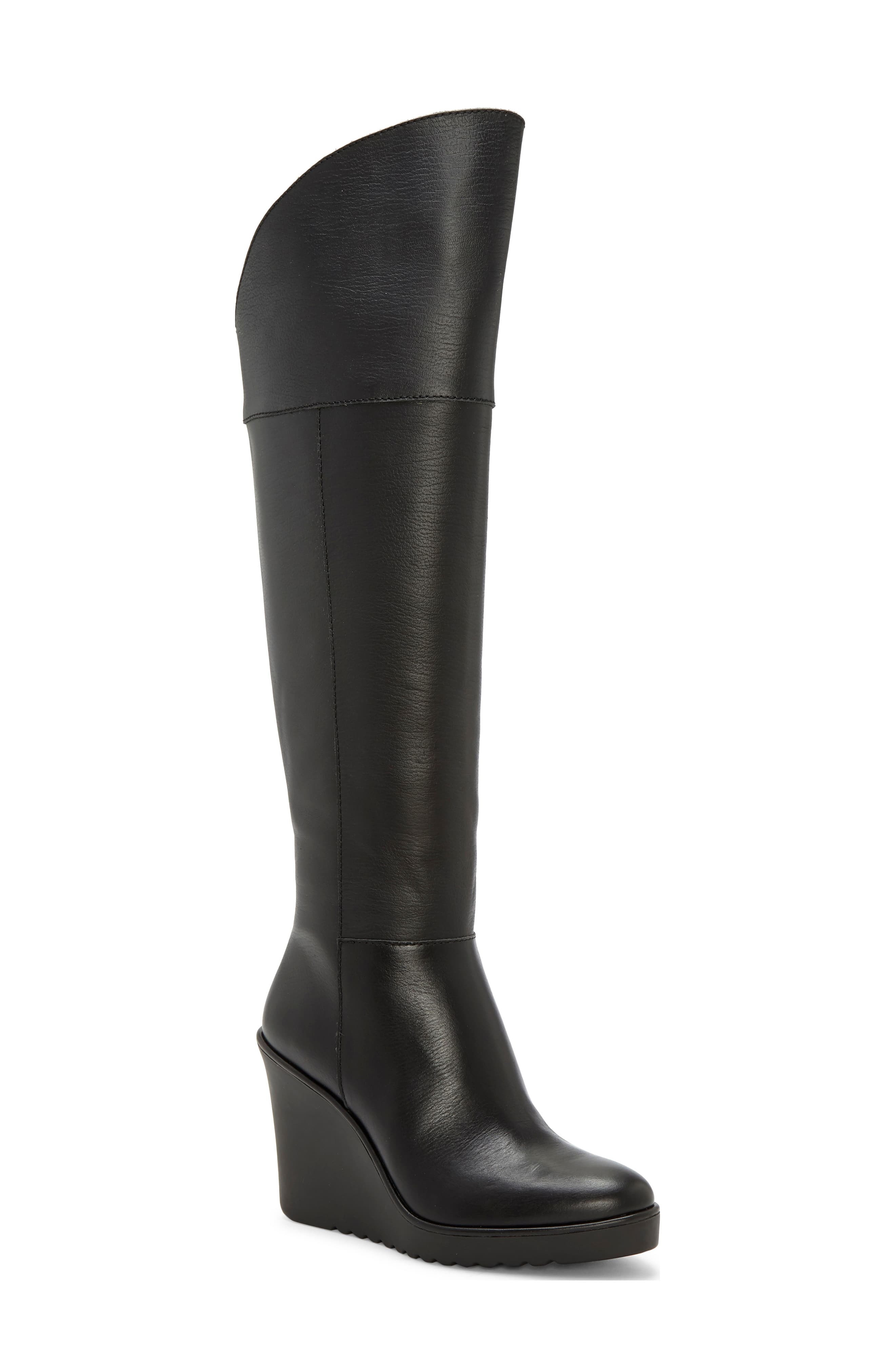 Rebecca Minkoff Lottee Knee High Wedge Boot, $297 | Nordstrom | Lookastic