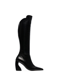 MARQUES ALMEIDA Marquesalmeida Leather Pointed Knee High Boot