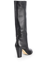 Jimmy Choo Marvel Leather Knee High Boots
